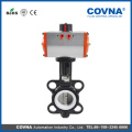 Cast iron wafer pneumatic butterfly valve EPDM seat